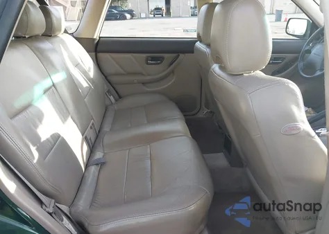 2000 Subaru Outback Limited из США, поврежденный, VIN 4S3BH6863Y7651638